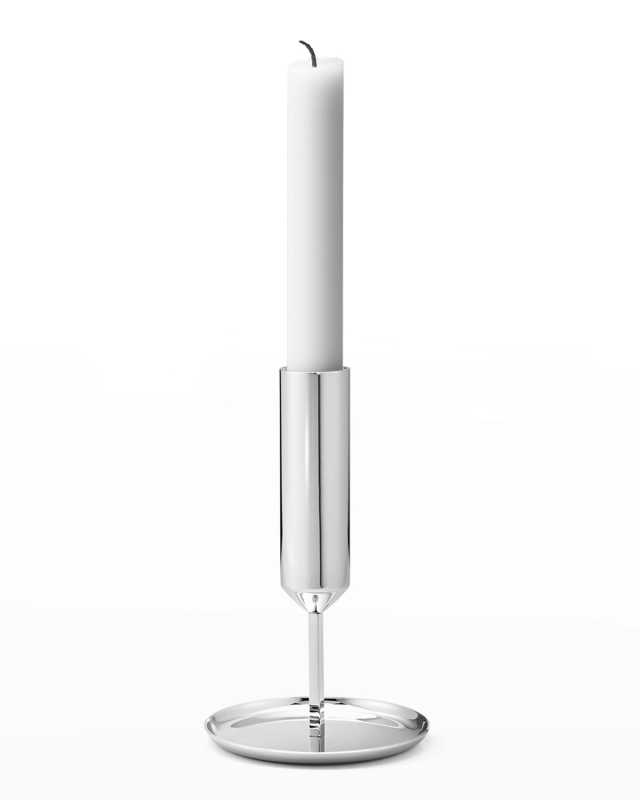 Tunes Stainless Steel High Candlestick Holder